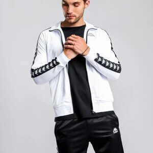 Anniston KAPPA Banda 90's Track Jacket - Slim Fit - XS - White